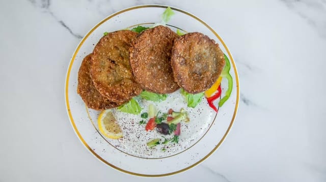 Fried Eggplant.