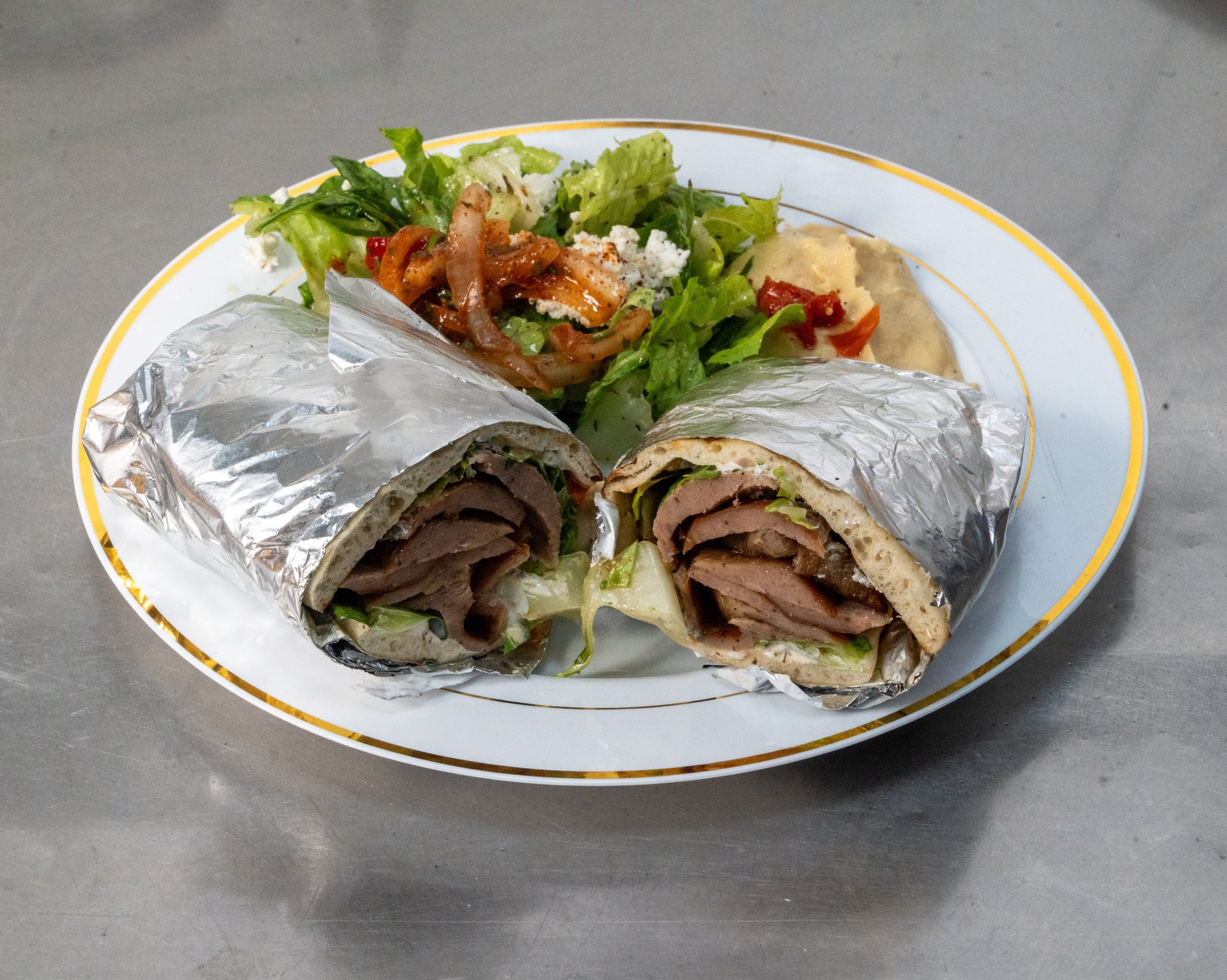 Greek and Lebanese roots, Louisiana home