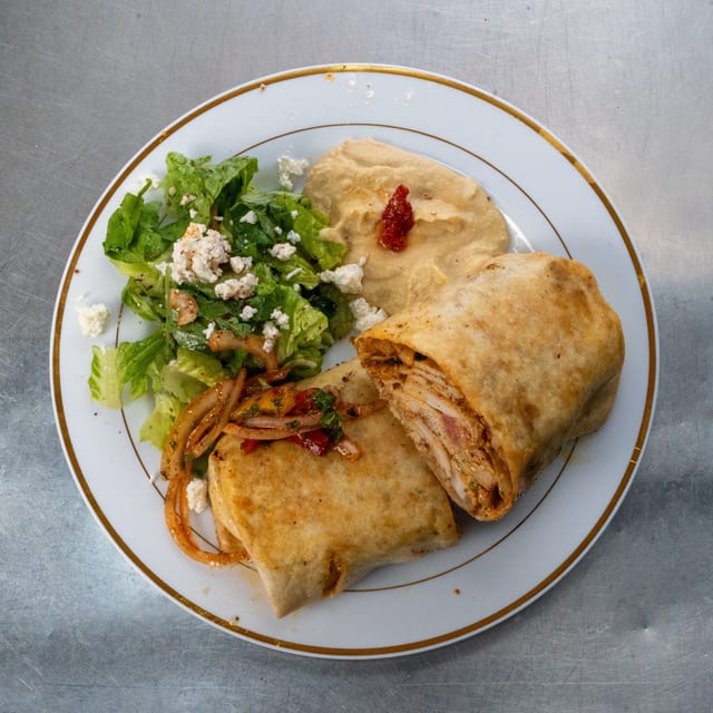 Gyro Spicy Wrap.