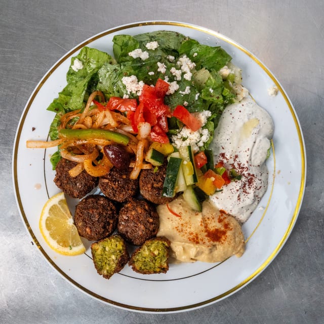 Falafel Plate.